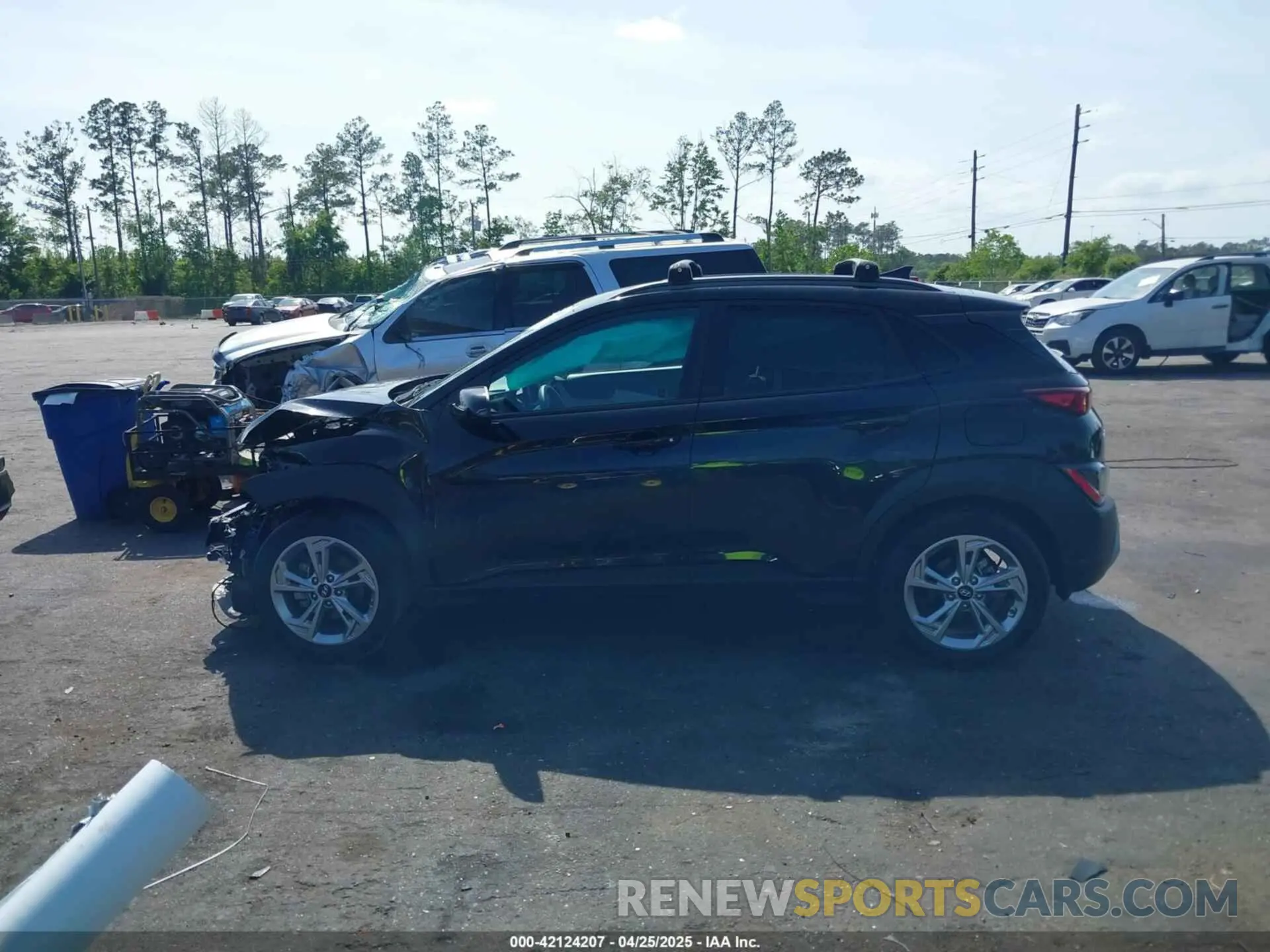 14 fotografías del automóvil dañado KM8K62AB1NU818769 HYUNDAI KONA 2022