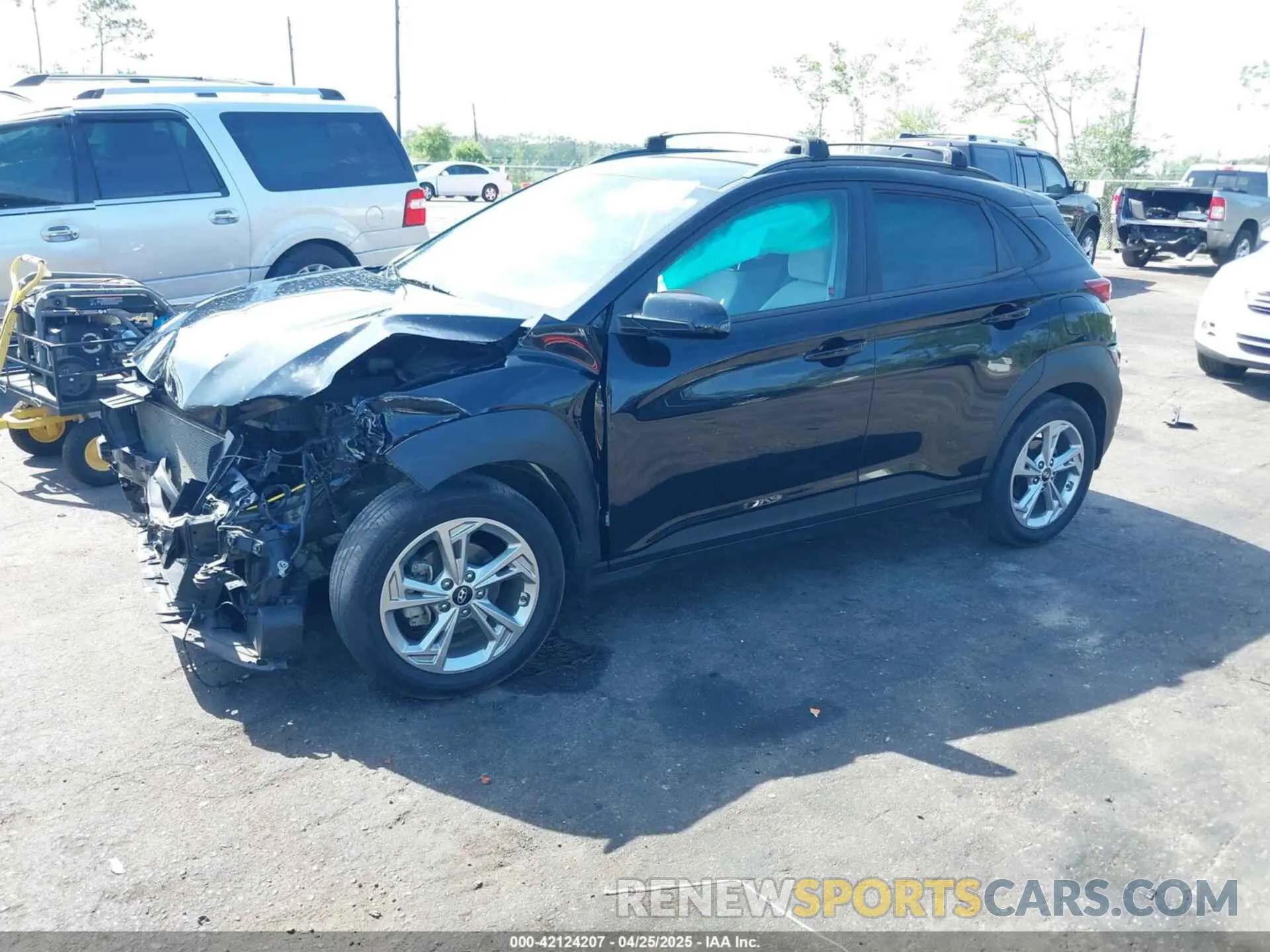 2 fotografías del automóvil dañado KM8K62AB1NU818769 HYUNDAI KONA 2022