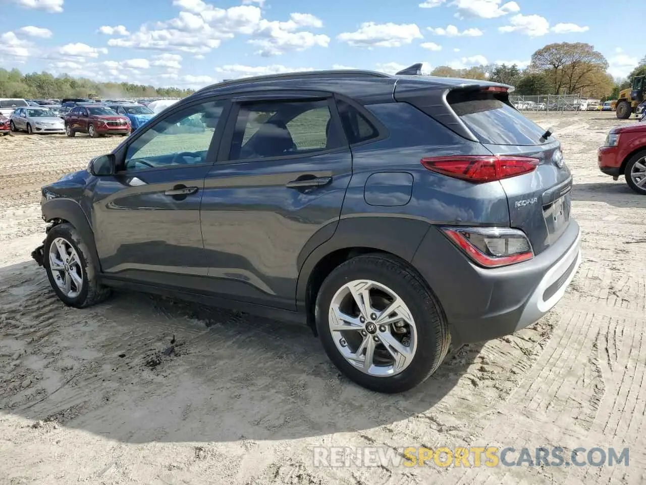 2 fotografías del automóvil dañado KM8K62AB3NU849120 HYUNDAI KONA 2022