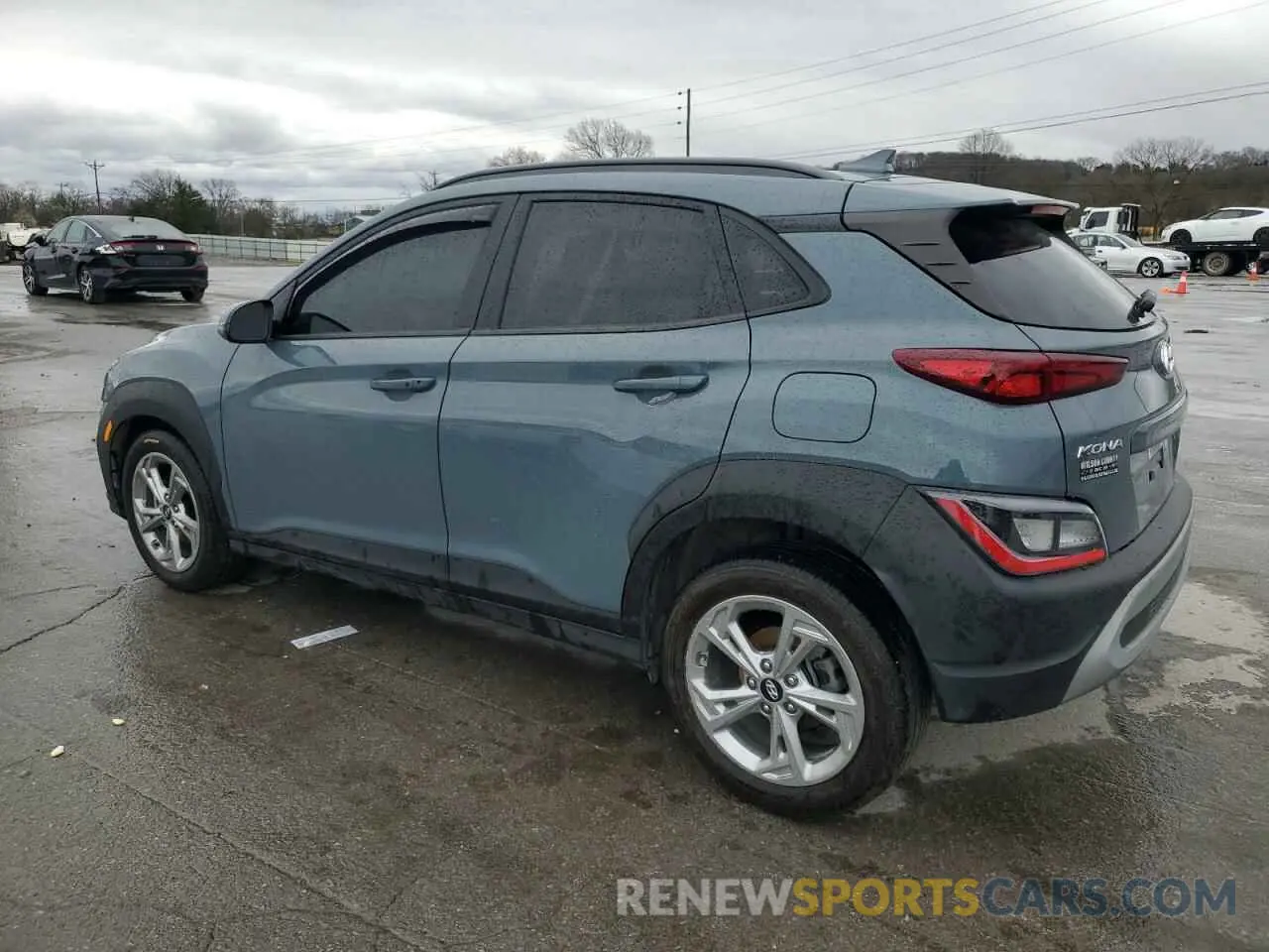 2 fotografías del automóvil dañado KM8K62AB6NU755698 HYUNDAI KONA 2022