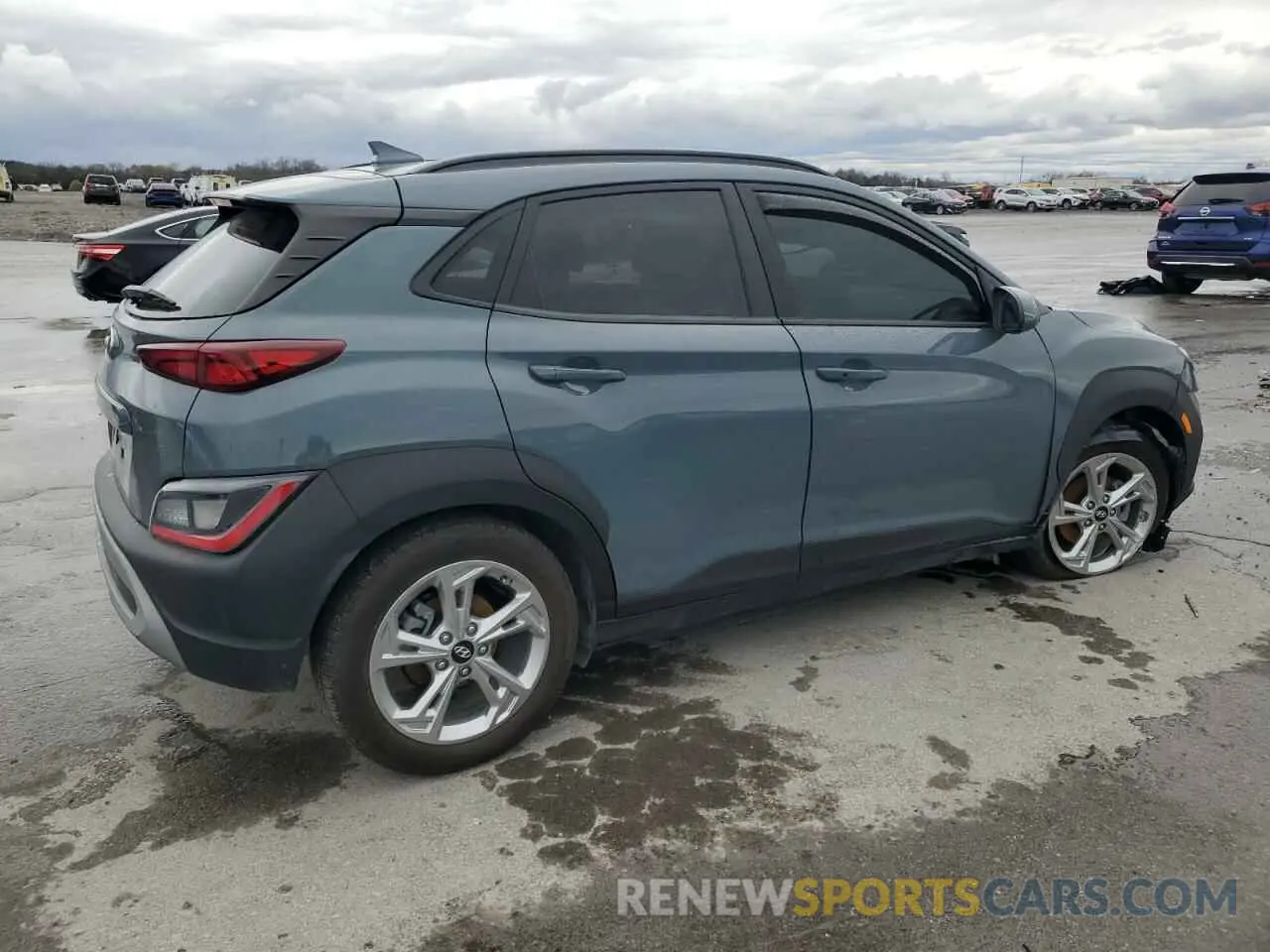3 fotografías del automóvil dañado KM8K62AB6NU755698 HYUNDAI KONA 2022