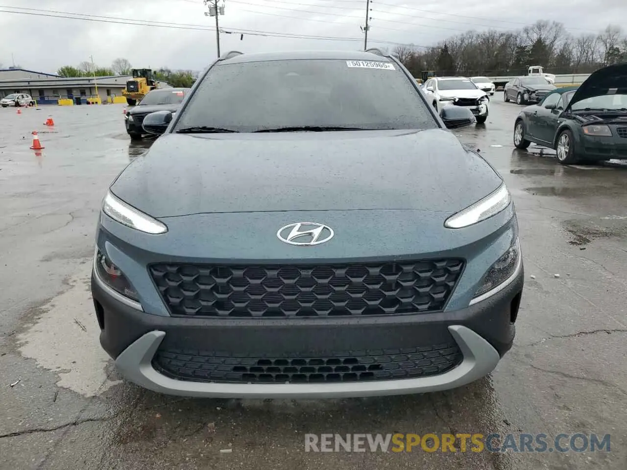 5 fotografías del automóvil dañado KM8K62AB6NU755698 HYUNDAI KONA 2022