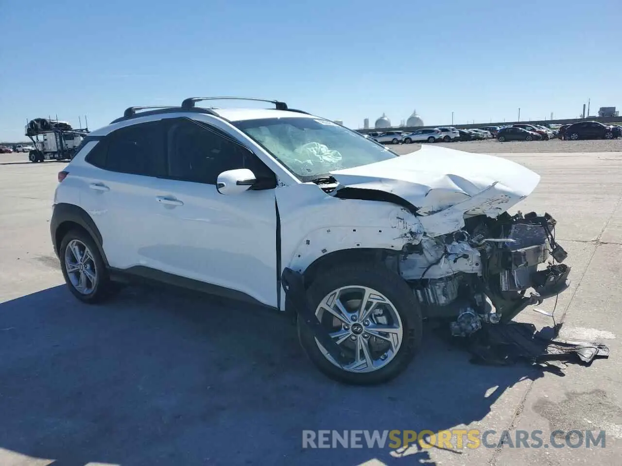 4 fotografías del automóvil dañado KM8K62AB6NU916731 HYUNDAI KONA 2022
