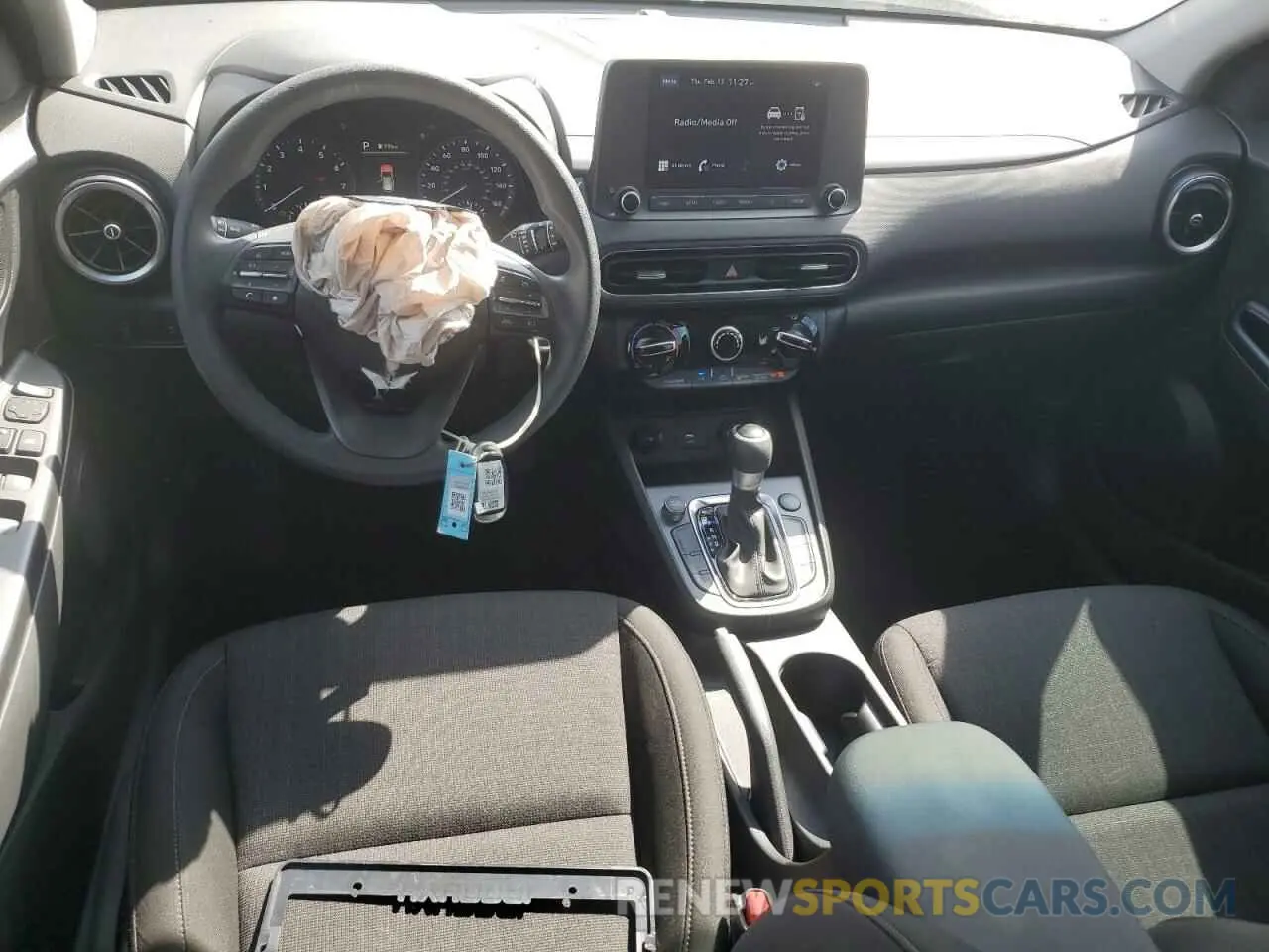 8 fotografías del automóvil dañado KM8K62AB7NU848679 HYUNDAI KONA 2022
