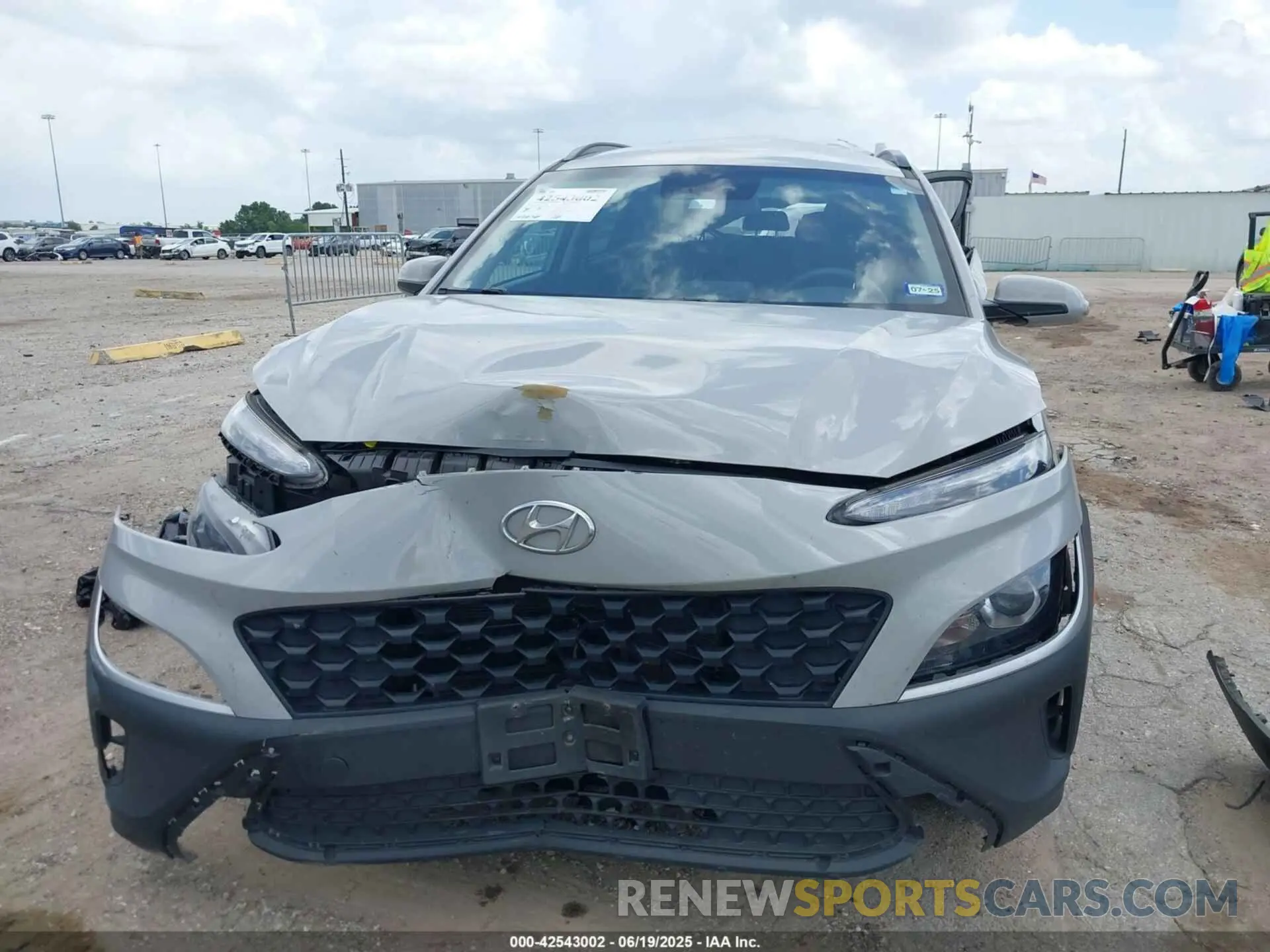 13 fotografías del automóvil dañado KM8K62AB7NU905270 HYUNDAI KONA 2022