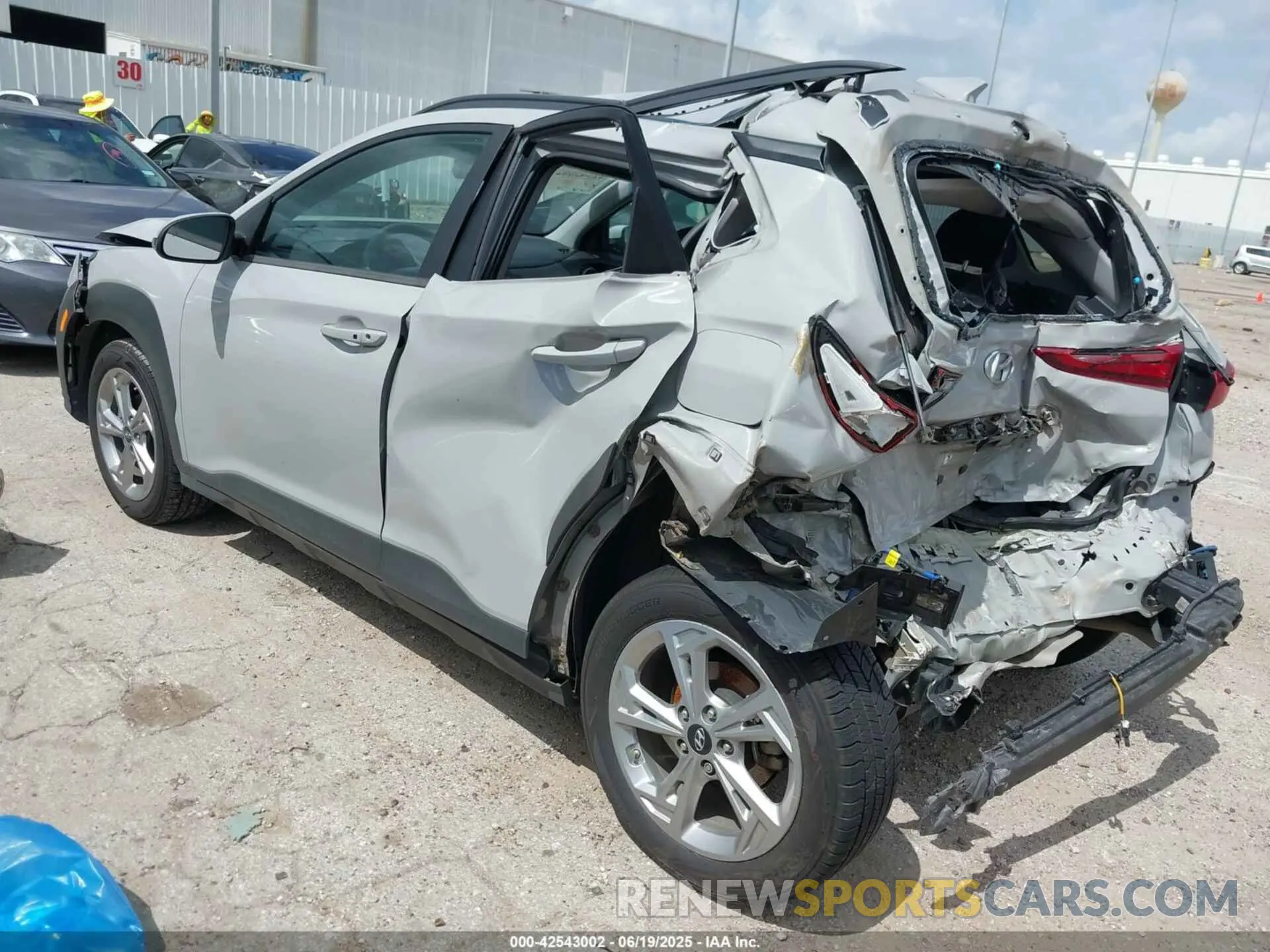 3 fotografías del automóvil dañado KM8K62AB7NU905270 HYUNDAI KONA 2022