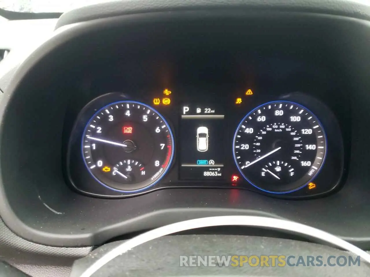 9 fotografías del automóvil dañado KM8K62AB8NU824309 HYUNDAI KONA 2022