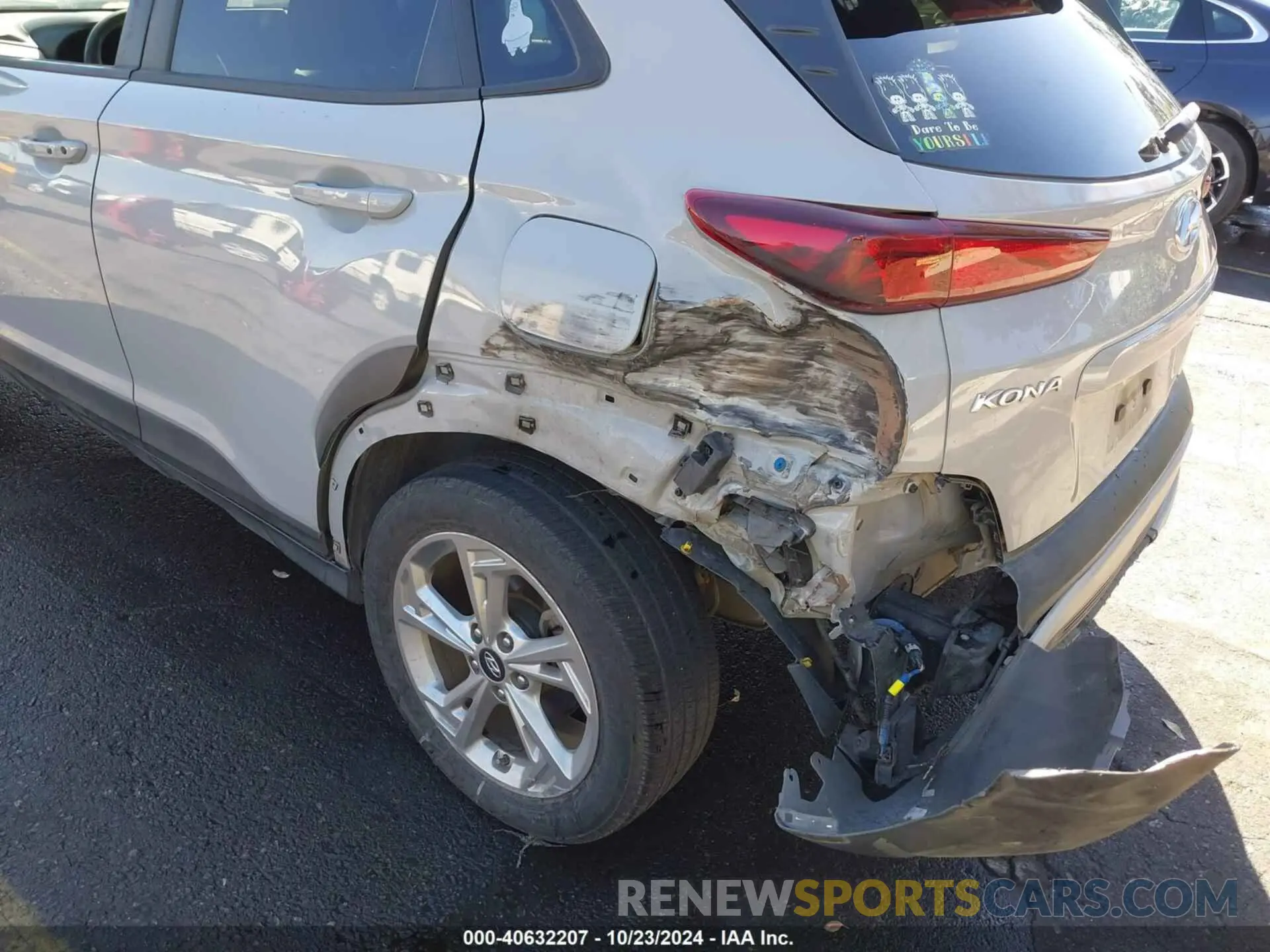 6 fotografías del automóvil dañado KM8K62AB8NU832281 HYUNDAI KONA 2022