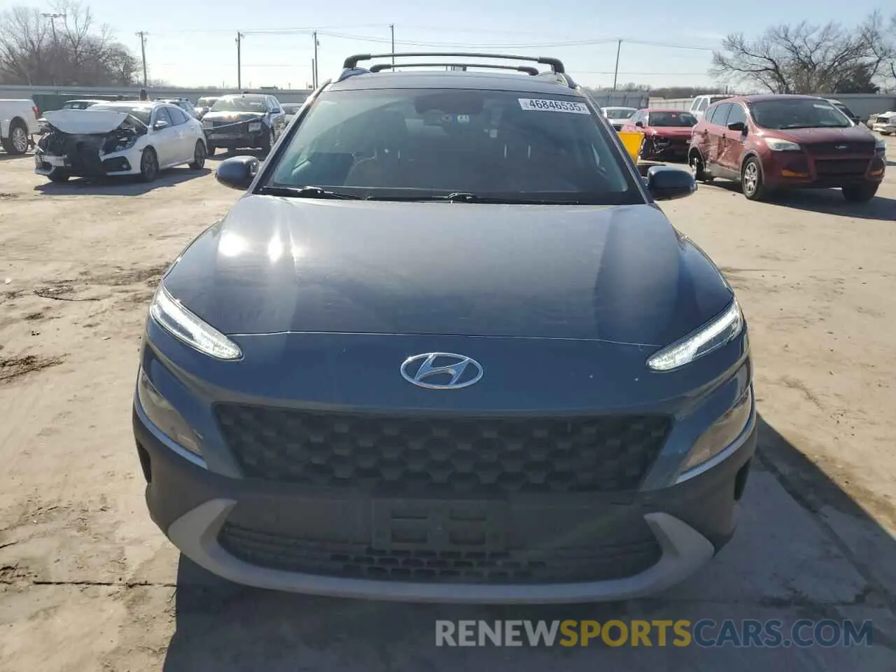 5 fotografías del automóvil dañado KM8K62ABXNU758829 HYUNDAI KONA 2022