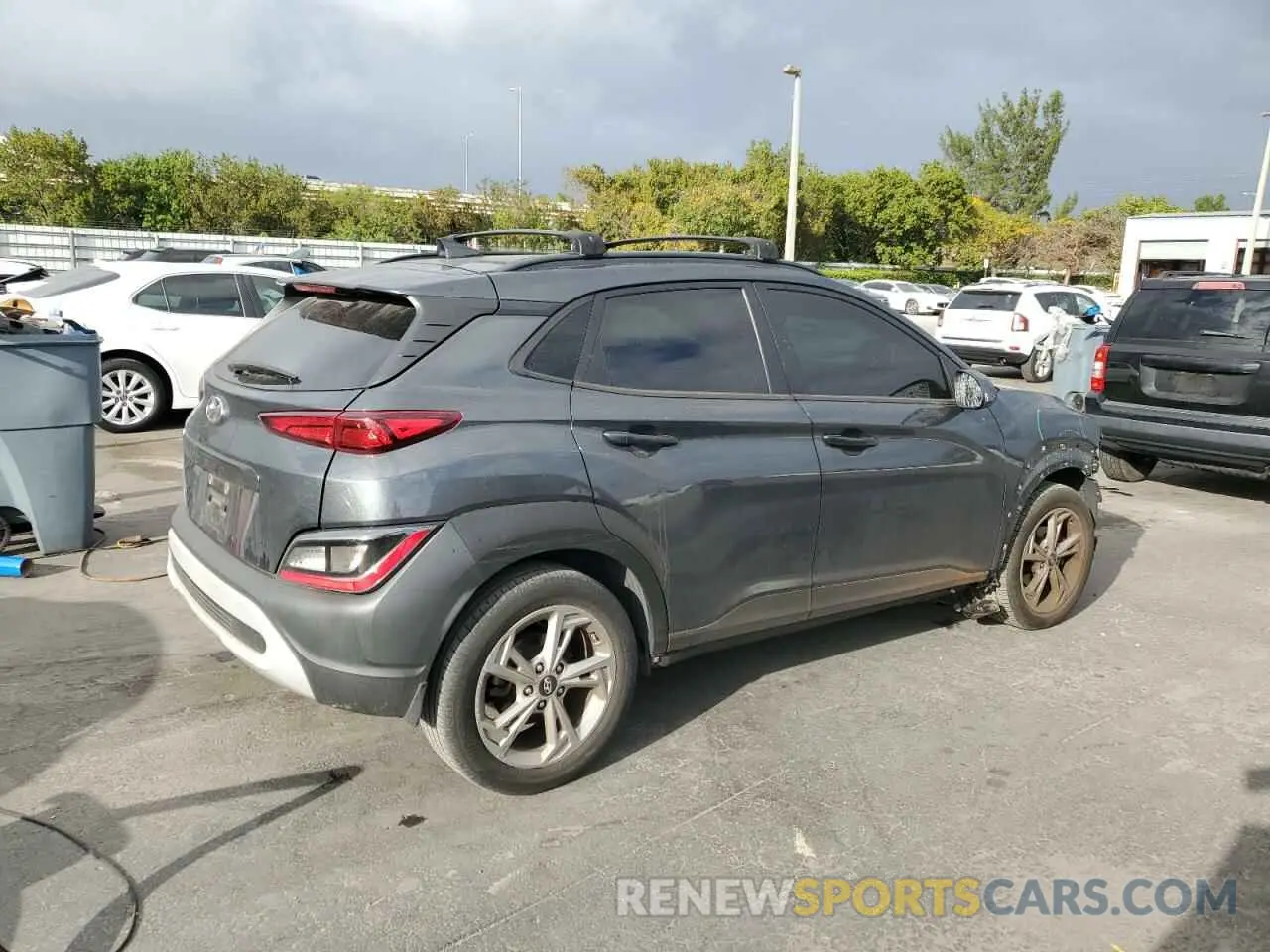 3 fotografías del automóvil dañado KM8K62ABXNU843332 HYUNDAI KONA 2022
