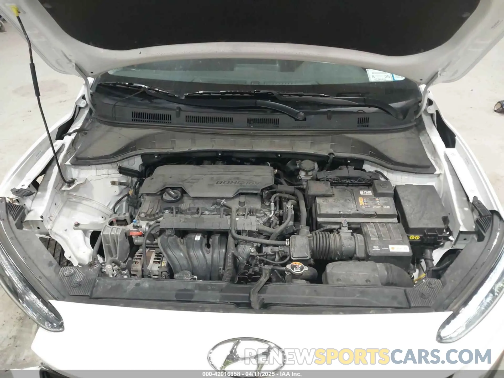 10 fotografías del automóvil dañado KM8K6CAB0NU761826 HYUNDAI KONA 2022