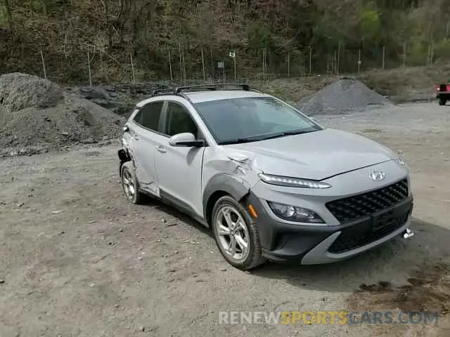14 fotografías del automóvil dañado KM8K6CAB0NU819594 HYUNDAI KONA 2022