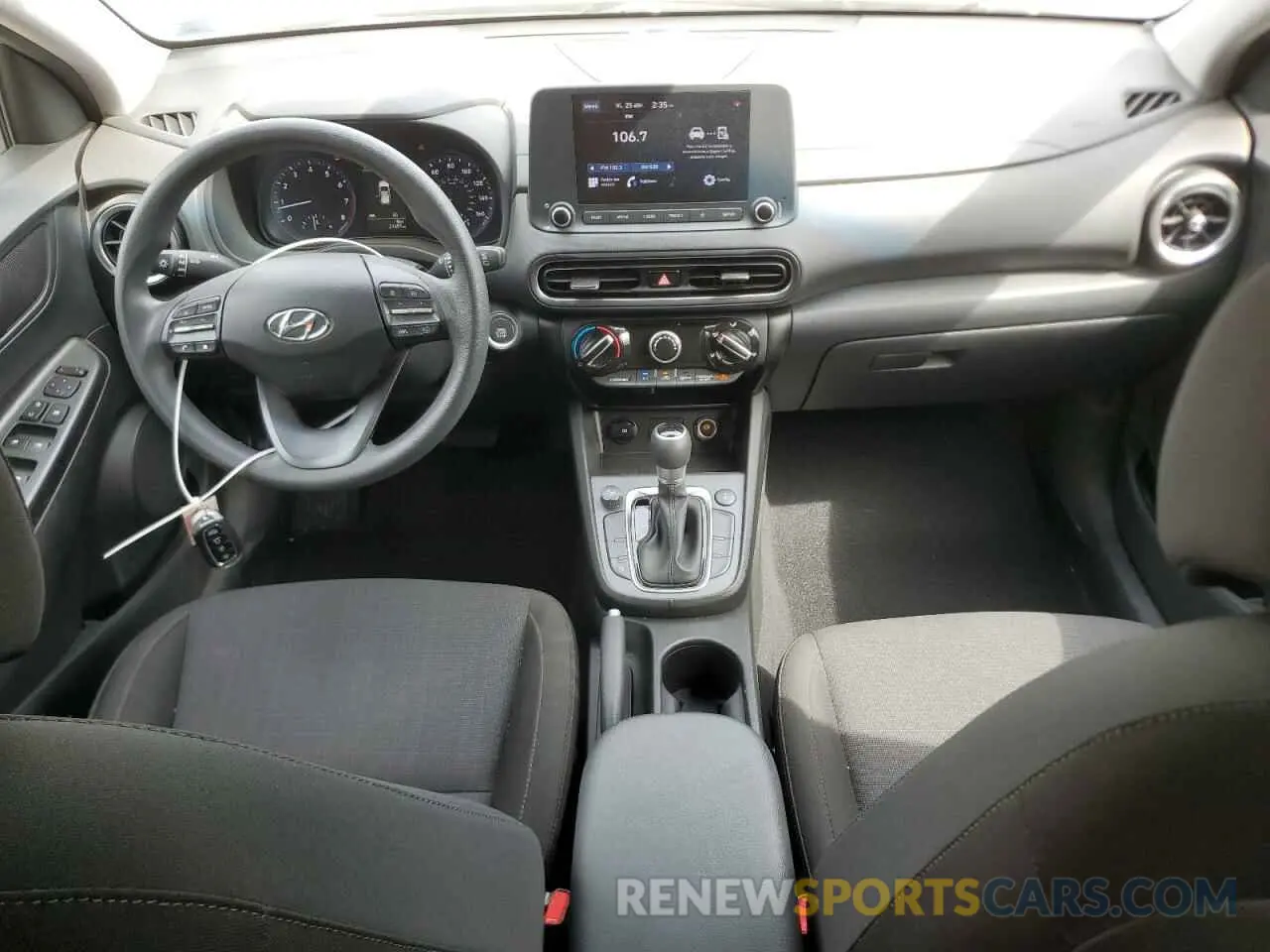 8 fotografías del automóvil dañado KM8K6CAB0NU819594 HYUNDAI KONA 2022