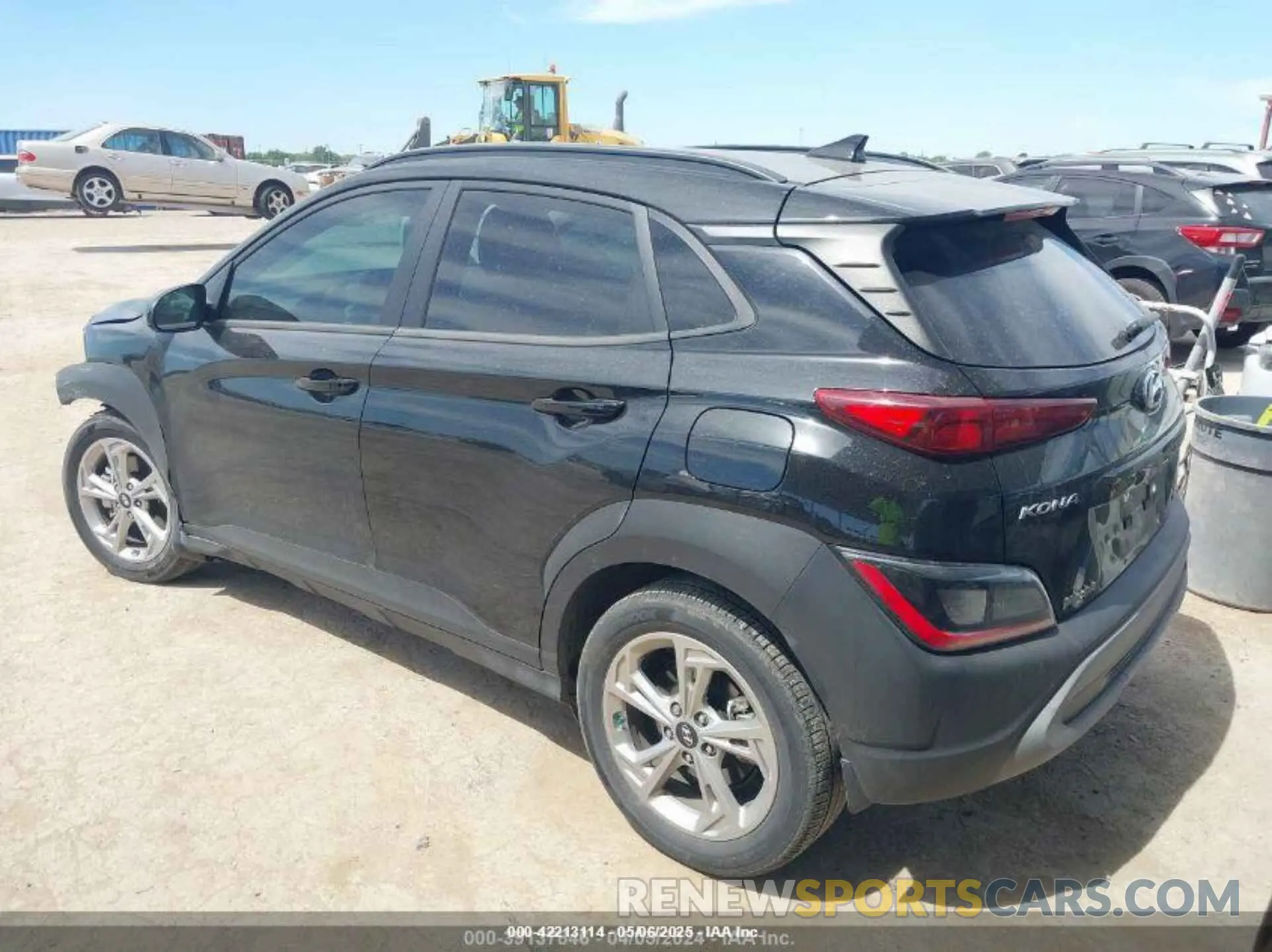 3 fotografías del automóvil dañado KM8K6CAB0NU892111 HYUNDAI KONA 2022