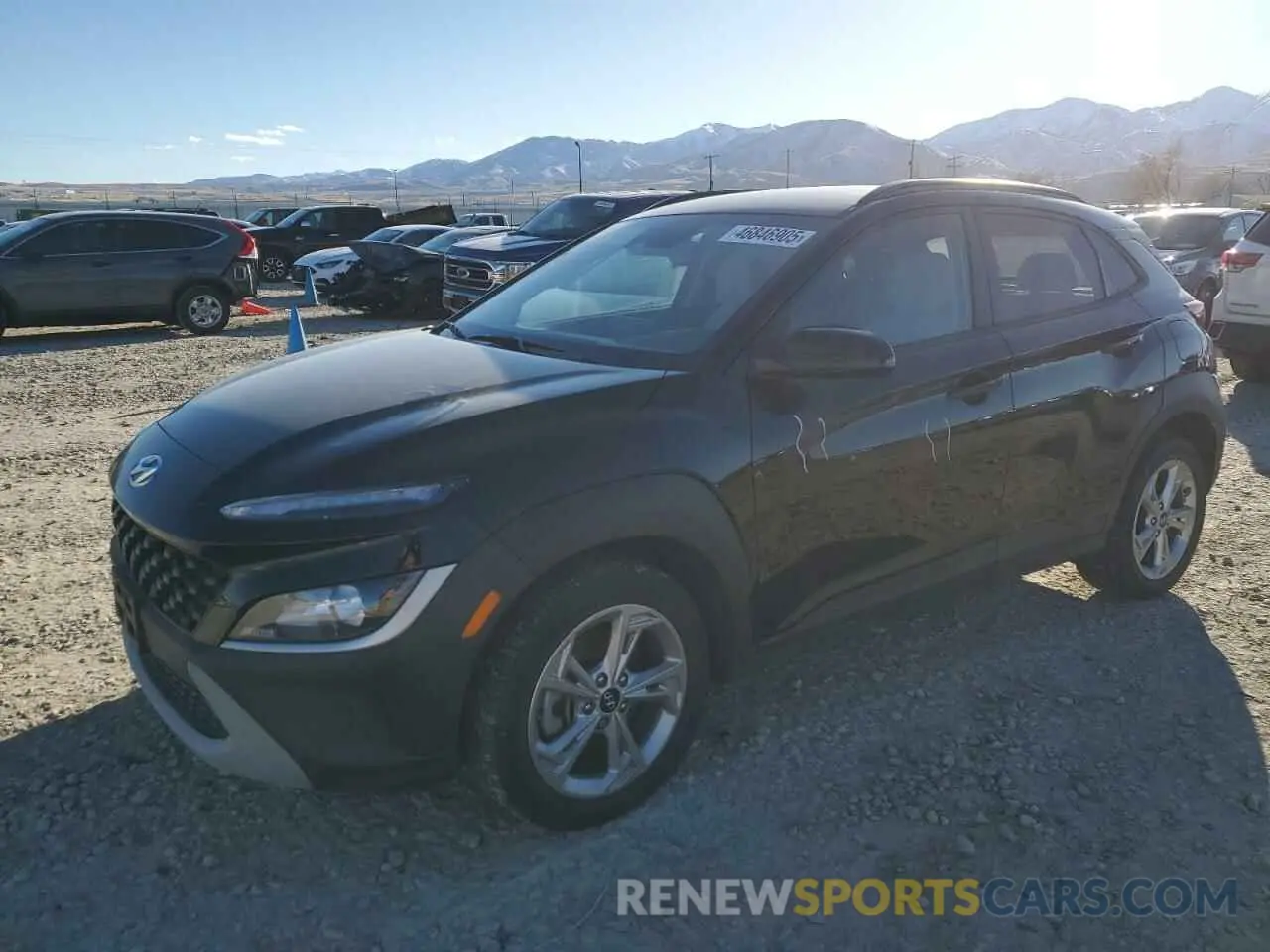 1 fotografías del automóvil dañado KM8K6CAB3NU786512 HYUNDAI KONA 2022