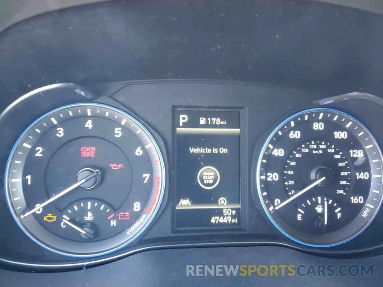 9 fotografías del automóvil dañado KM8K6CAB3NU786512 HYUNDAI KONA 2022