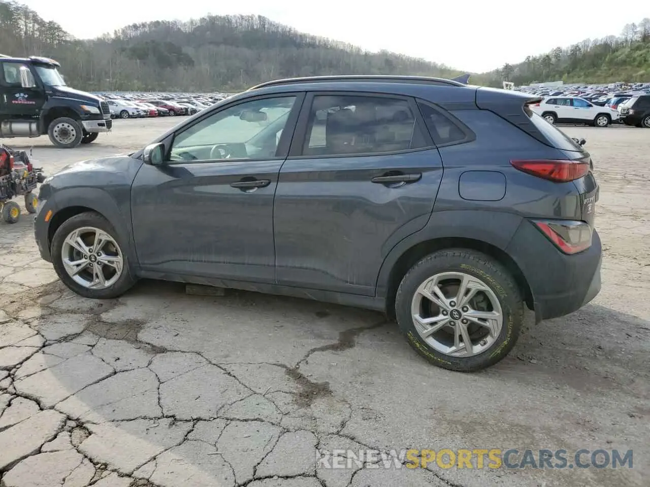 2 fotografías del automóvil dañado KM8K6CAB3NU867817 HYUNDAI KONA 2022