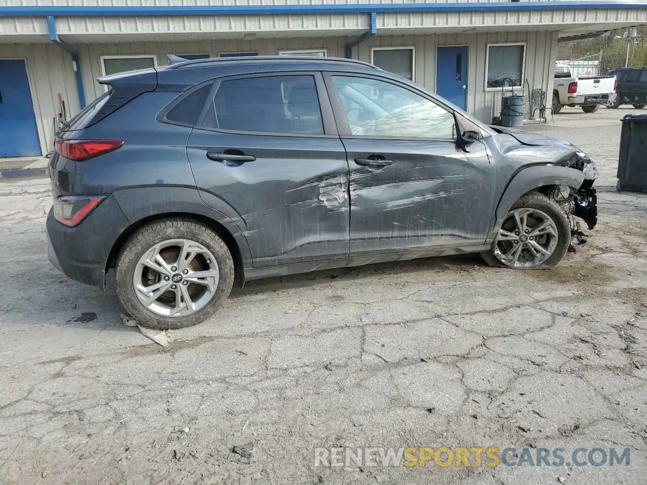 3 fotografías del automóvil dañado KM8K6CAB3NU867817 HYUNDAI KONA 2022