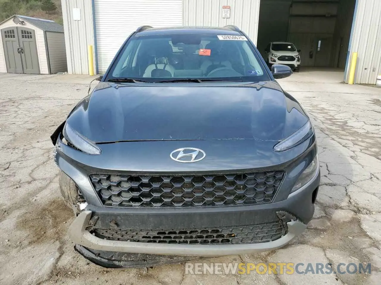 5 fotografías del automóvil dañado KM8K6CAB3NU867817 HYUNDAI KONA 2022