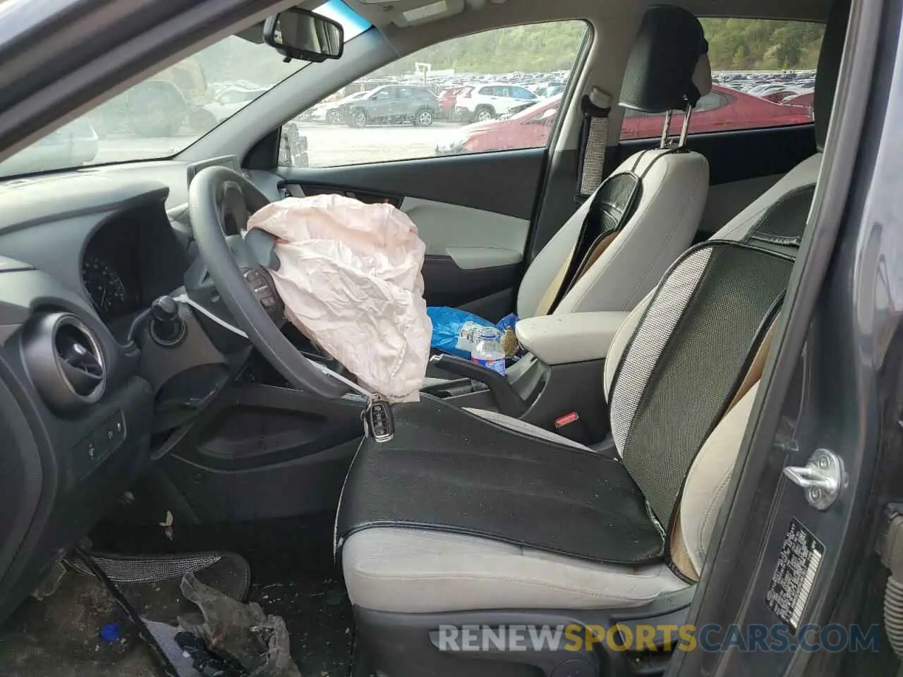 7 fotografías del automóvil dañado KM8K6CAB3NU867817 HYUNDAI KONA 2022