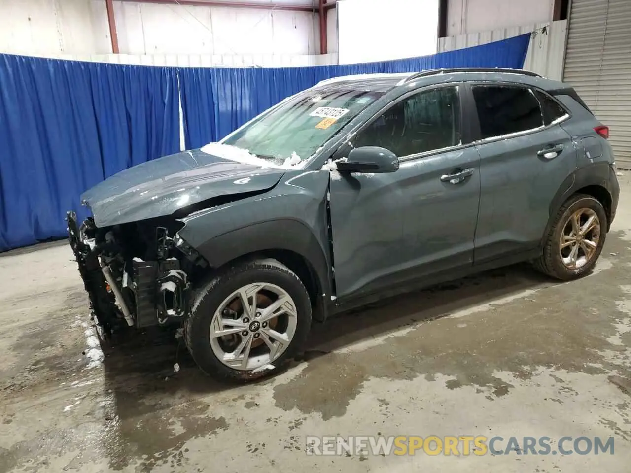 1 fotografías del automóvil dañado KM8K6CAB4NU849407 HYUNDAI KONA 2022
