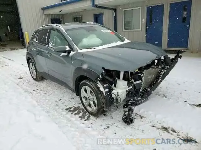 11 fotografías del automóvil dañado KM8K6CAB4NU849407 HYUNDAI KONA 2022