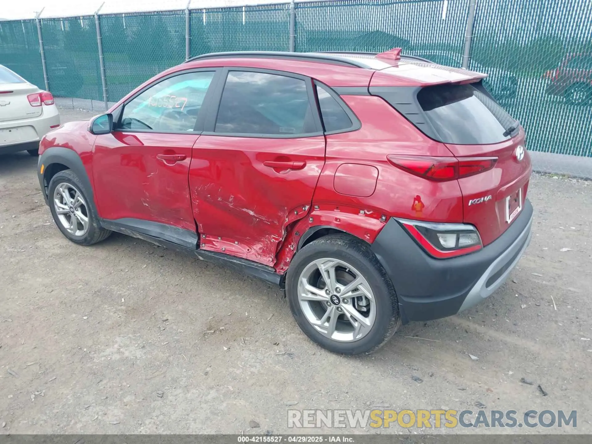3 fotografías del automóvil dañado KM8K6CAB4NU924607 HYUNDAI KONA 2022