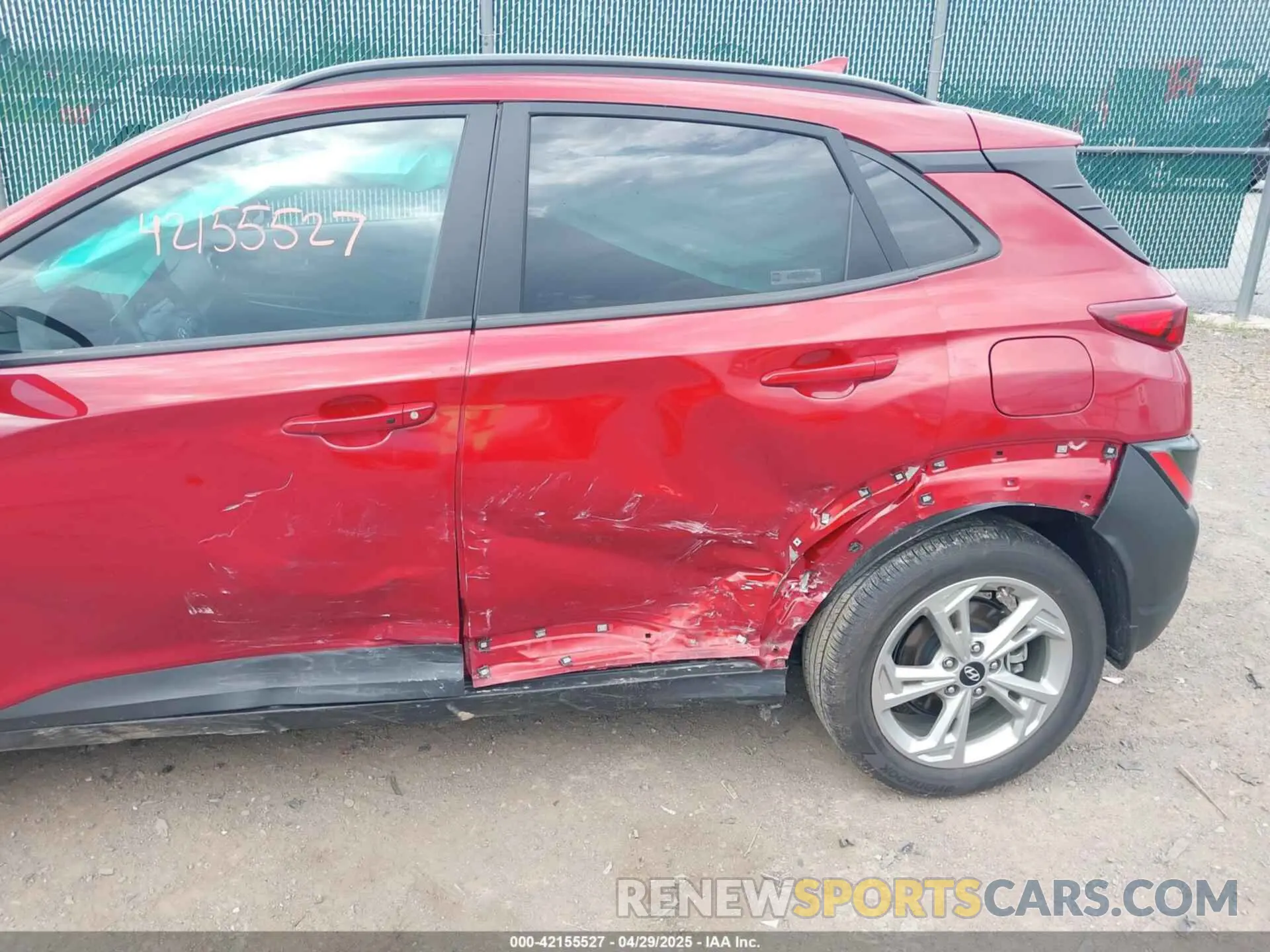 6 fotografías del automóvil dañado KM8K6CAB4NU924607 HYUNDAI KONA 2022