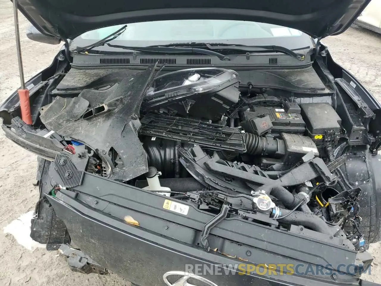 12 fotografías del automóvil dañado KM8K6CAB4NU928463 HYUNDAI KONA 2022