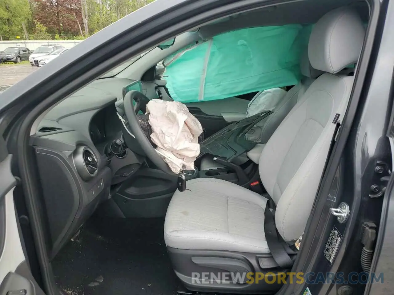 7 fotografías del automóvil dañado KM8K6CAB4NU928463 HYUNDAI KONA 2022