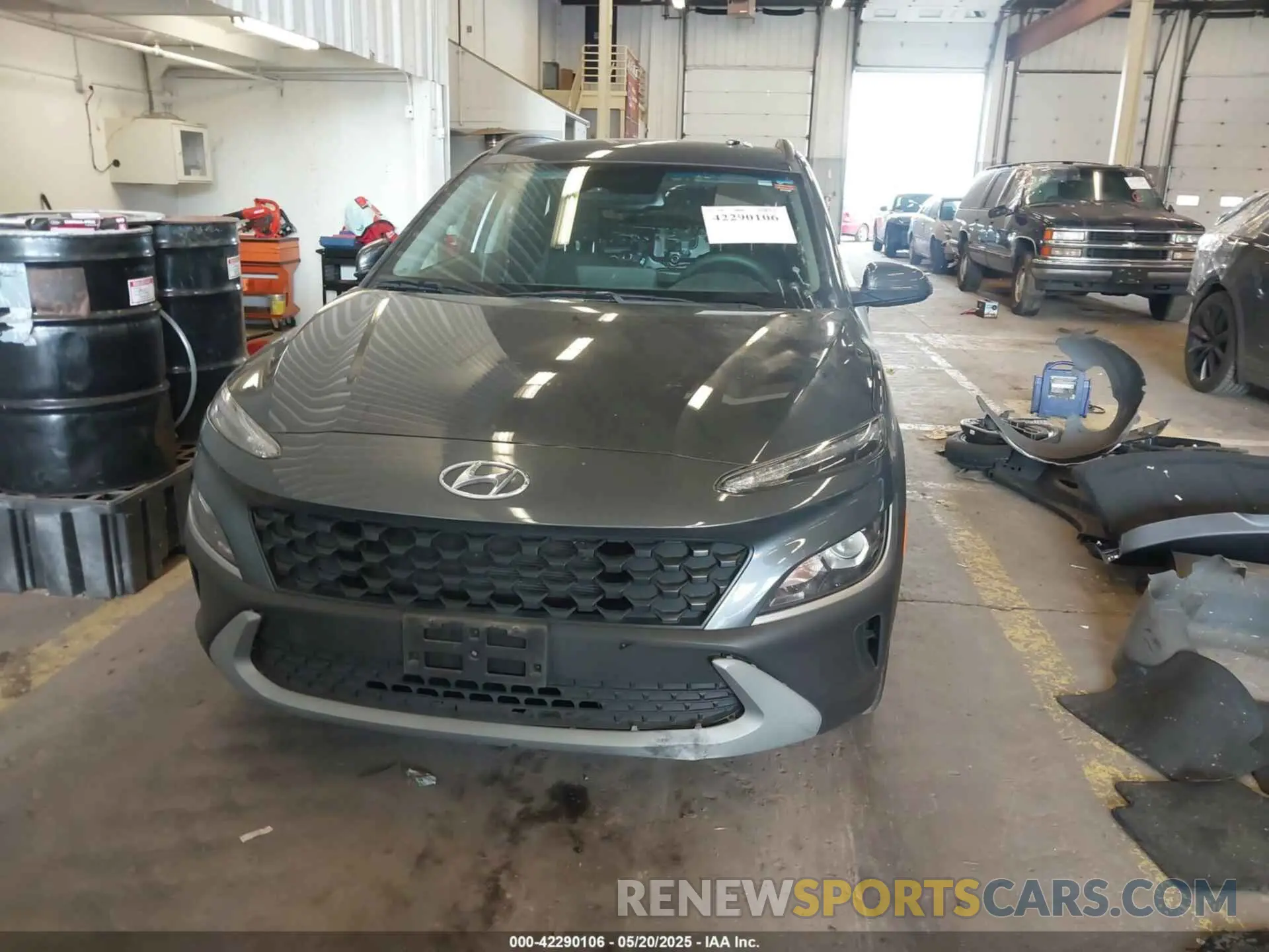 13 fotografías del automóvil dañado KM8K6CAB6NU828929 HYUNDAI KONA 2022