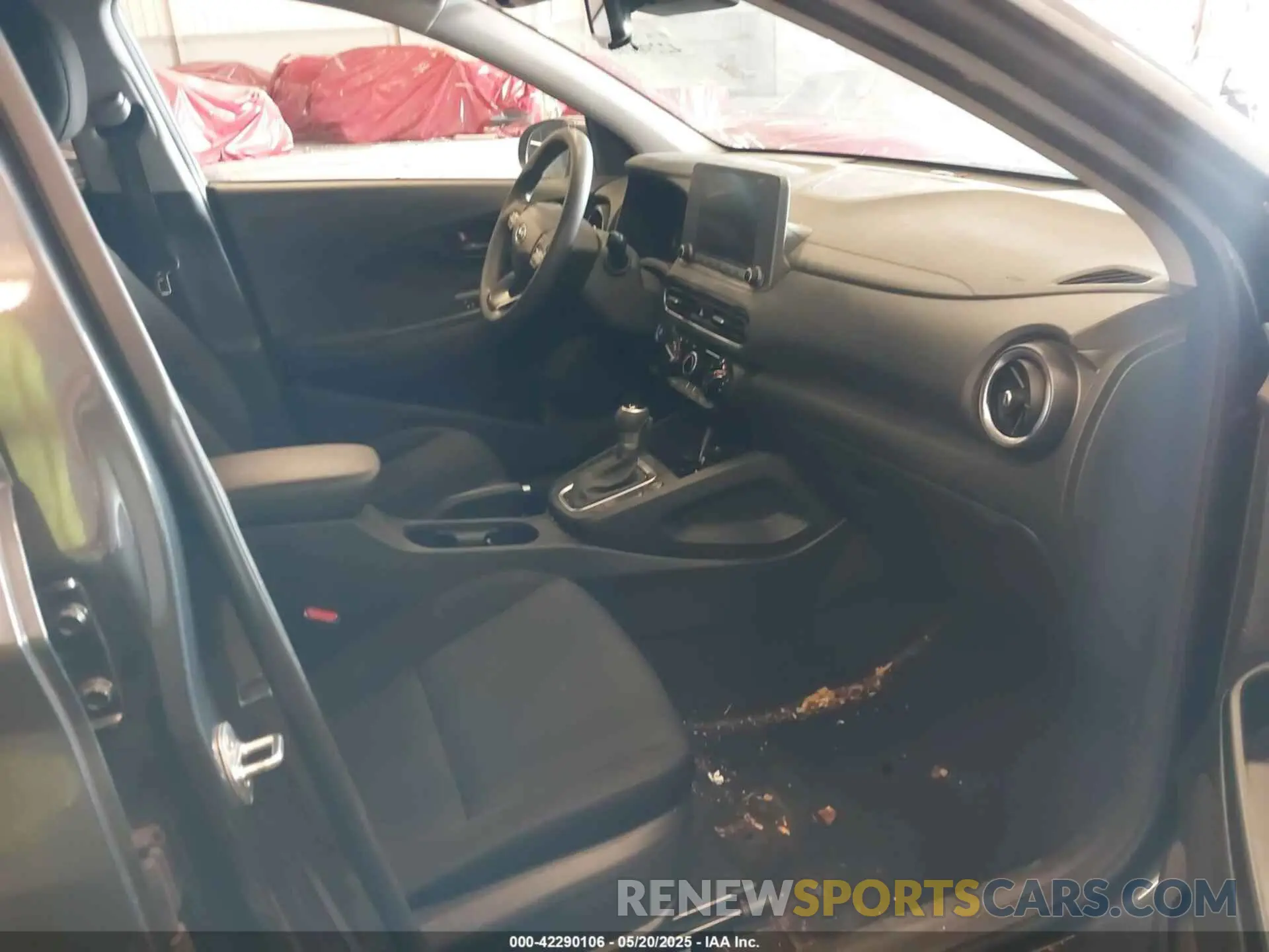 5 fotografías del automóvil dañado KM8K6CAB6NU828929 HYUNDAI KONA 2022