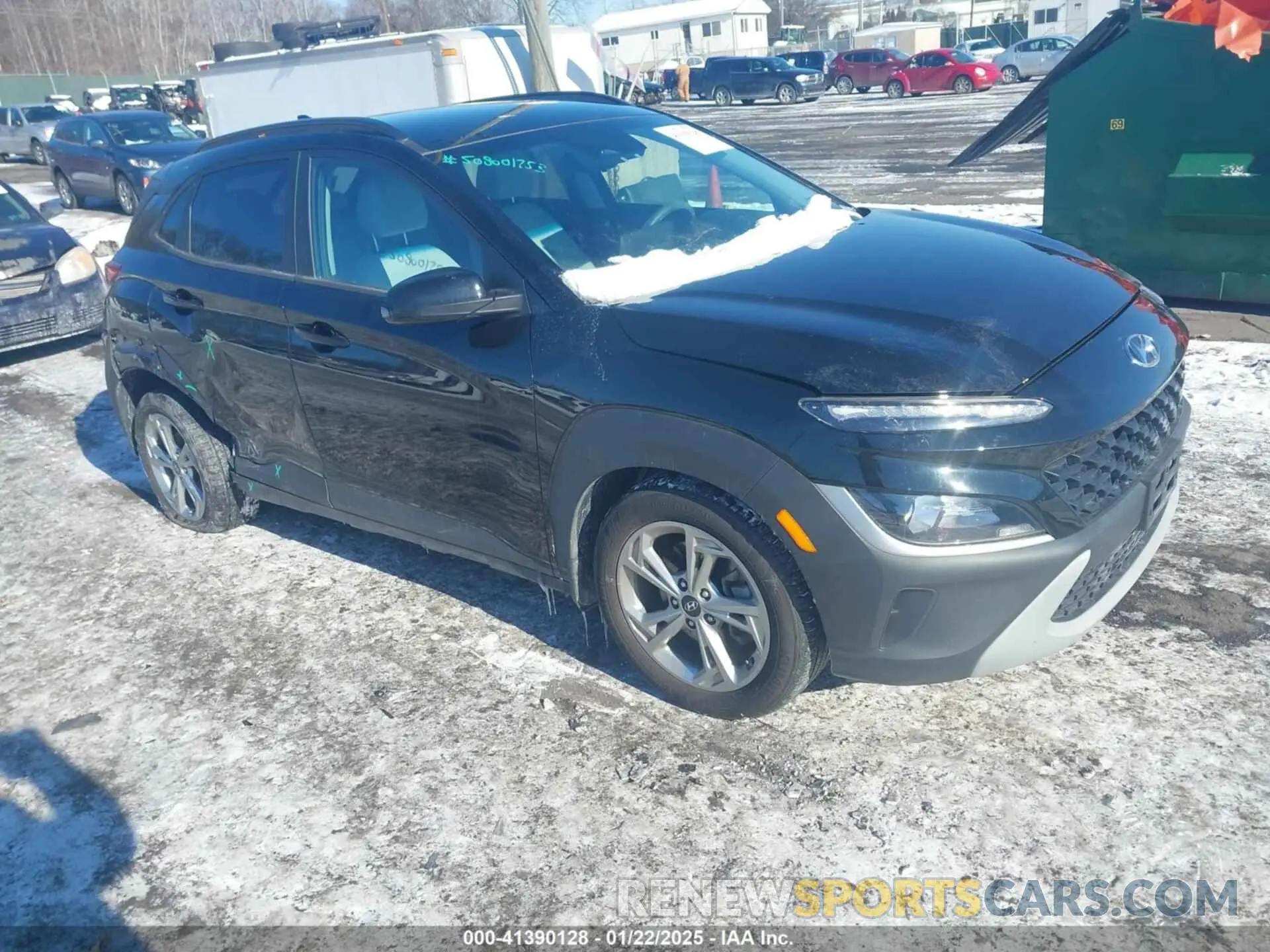 1 fotografías del automóvil dañado KM8K6CAB6NU922891 HYUNDAI KONA 2022