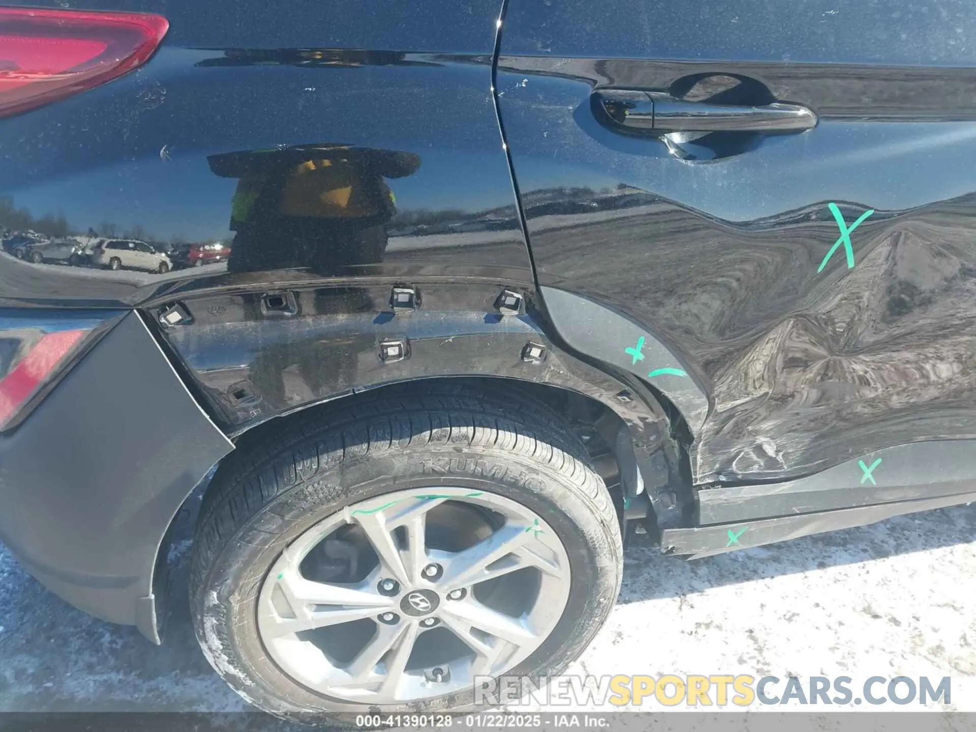 6 fotografías del automóvil dañado KM8K6CAB6NU922891 HYUNDAI KONA 2022