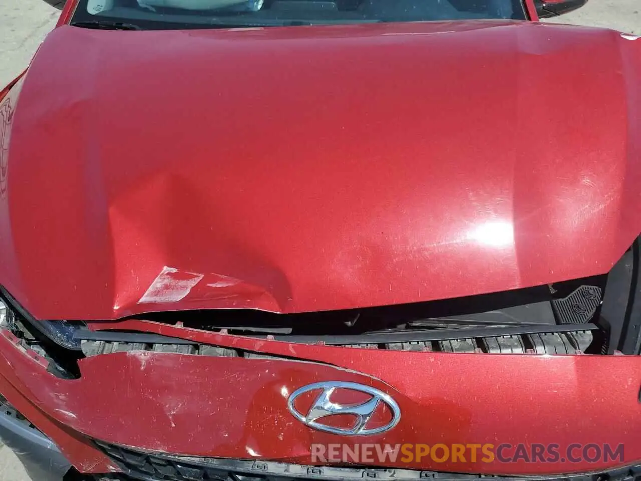 11 fotografías del automóvil dañado KM8K6CAB9NU807136 HYUNDAI KONA 2022