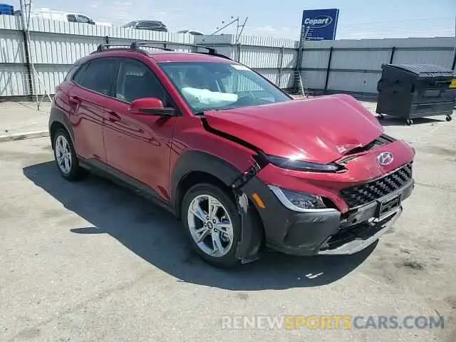14 fotografías del automóvil dañado KM8K6CAB9NU807136 HYUNDAI KONA 2022