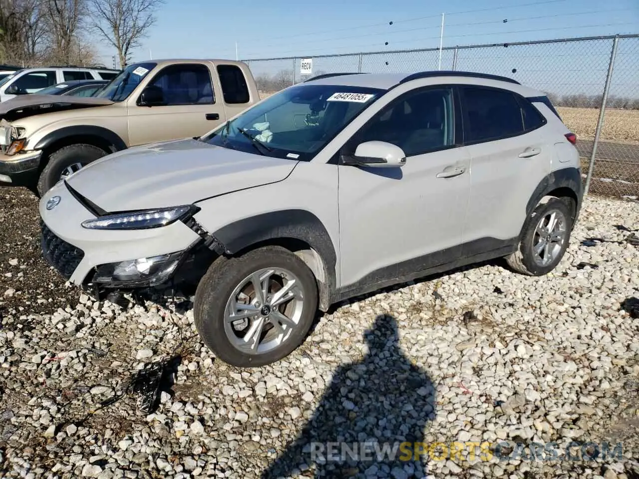 1 fotografías del automóvil dañado KM8K6CAB9NU872231 HYUNDAI KONA 2022
