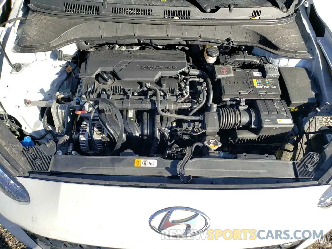 12 fotografías del automóvil dañado KM8K6CAB9NU872231 HYUNDAI KONA 2022
