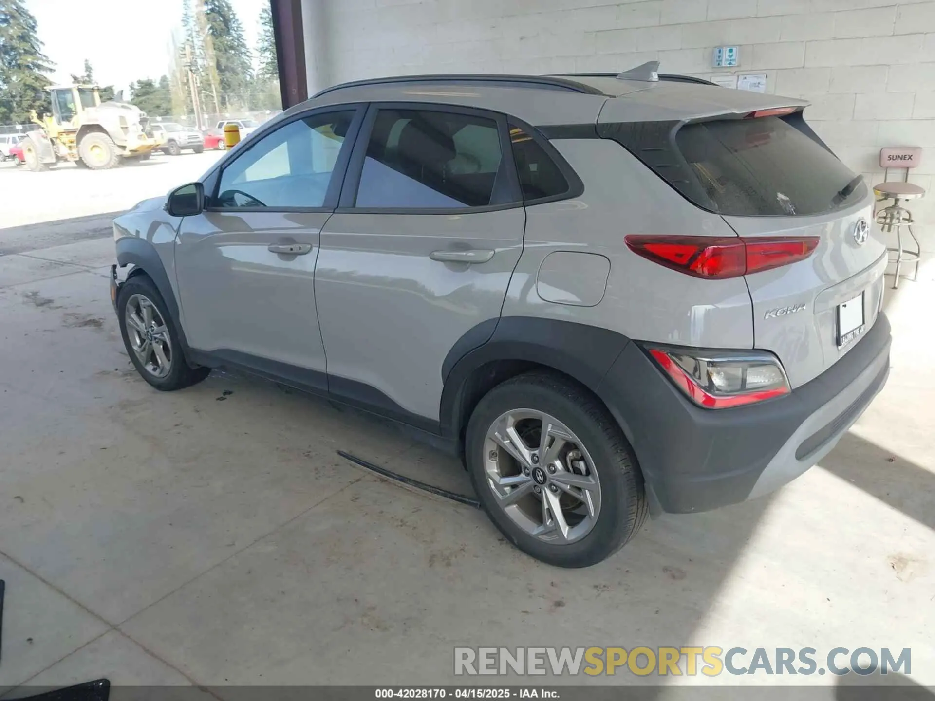 3 fotografías del automóvil dañado KM8K6CAB9NU920584 HYUNDAI KONA 2022
