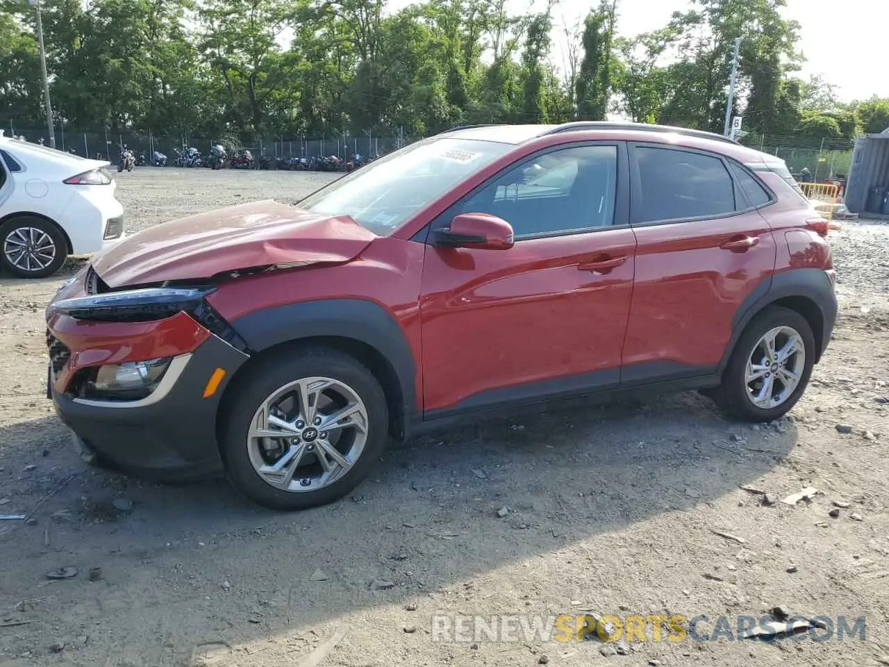1 fotografías del automóvil dañado KM8K6CABXNU918181 HYUNDAI KONA 2022