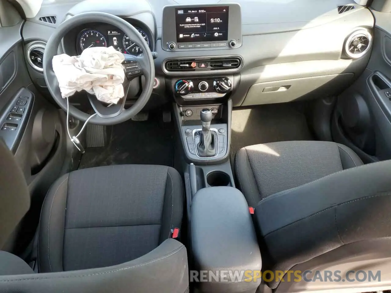 8 fotografías del automóvil dañado KM8K6CABXNU918181 HYUNDAI KONA 2022