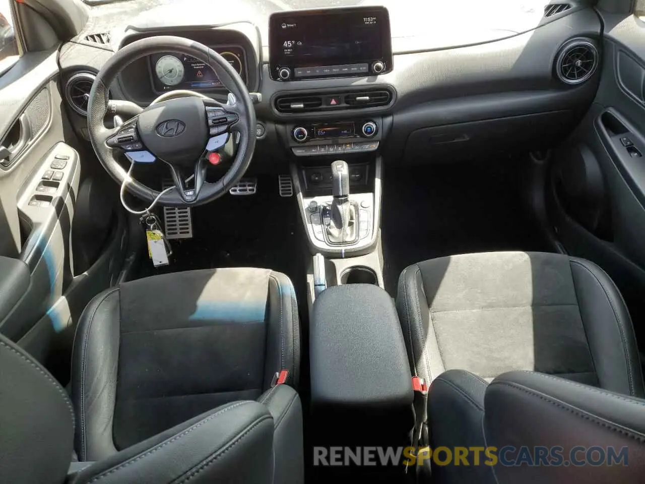 8 fotografías del automóvil dañado KM8KH3AC1NU002184 HYUNDAI KONA 2022