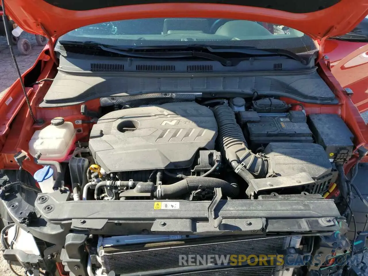 12 fotografías del automóvil dañado KM8KH3AC5NU002298 HYUNDAI KONA 2022