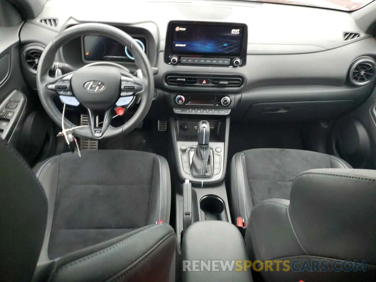 8 fotografías del automóvil dañado KM8KH3AC5NU002298 HYUNDAI KONA 2022