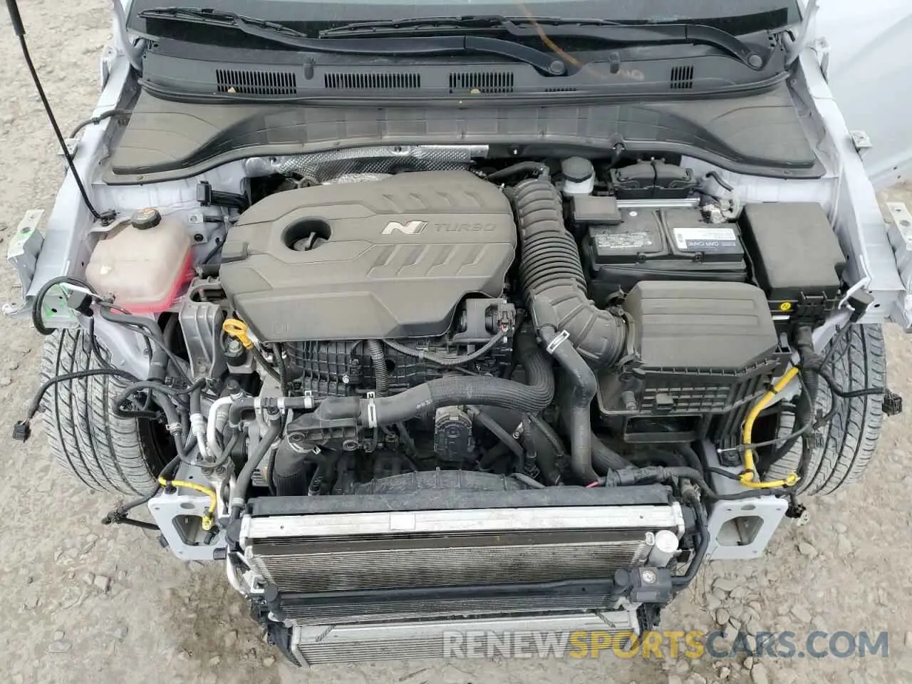 11 fotografías del automóvil dañado KM8KH3AC5NU003953 HYUNDAI KONA 2022