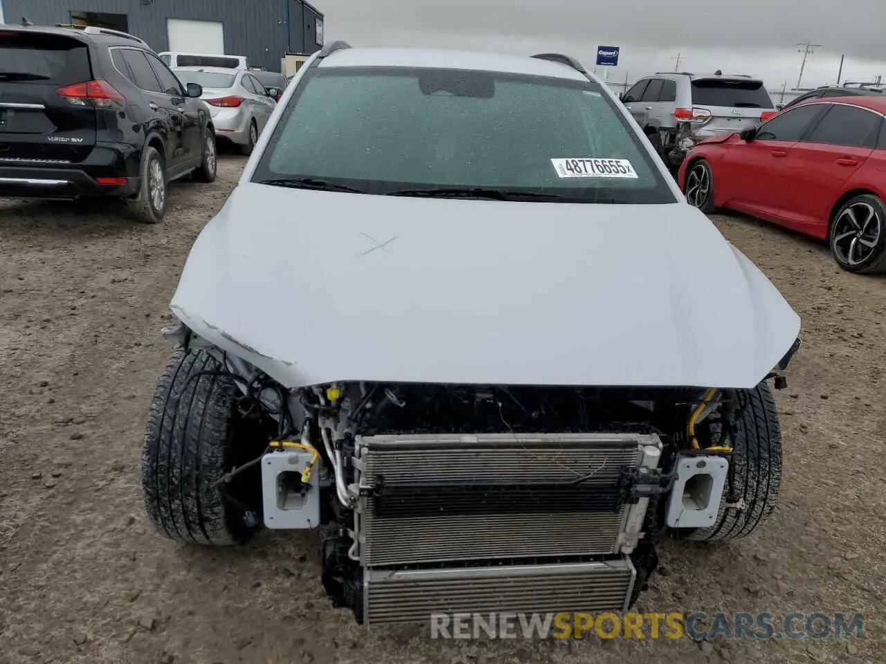 5 fotografías del automóvil dañado KM8KH3AC5NU003953 HYUNDAI KONA 2022