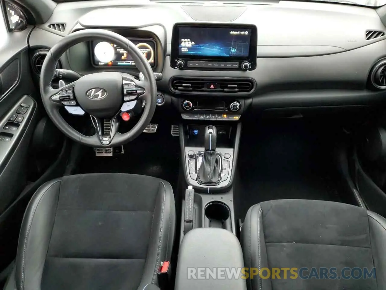 8 fotografías del automóvil dañado KM8KH3AC5NU003953 HYUNDAI KONA 2022