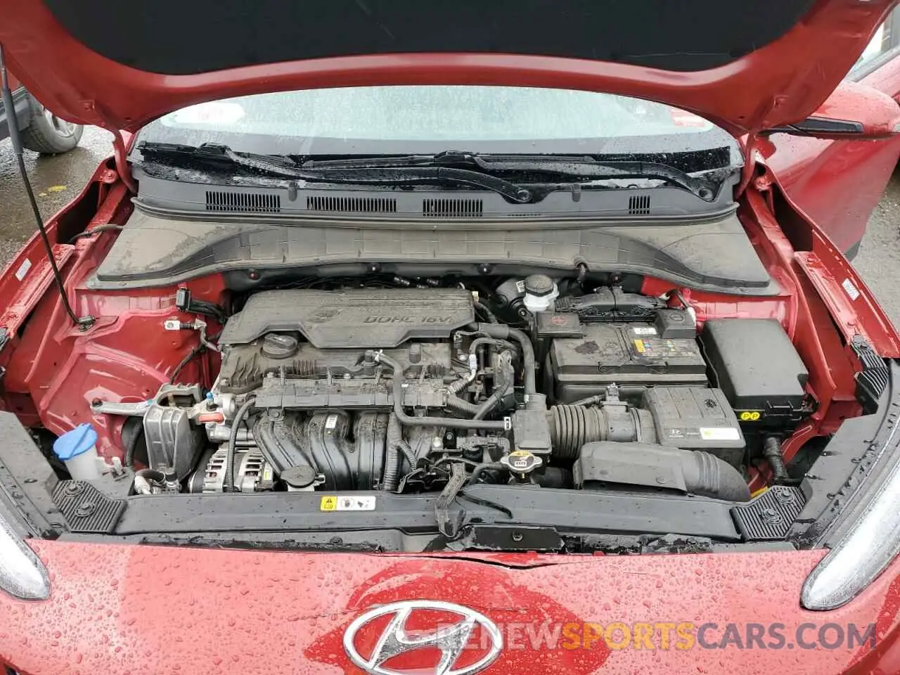 12 fotografías del automóvil dañado KM8K22AB7PU028231 HYUNDAI KONA 2023