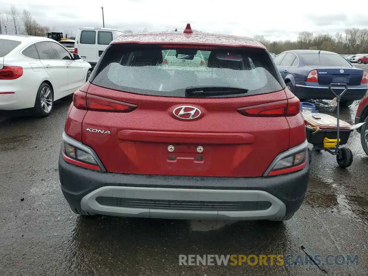 6 fotografías del automóvil dañado KM8K22AB7PU028231 HYUNDAI KONA 2023