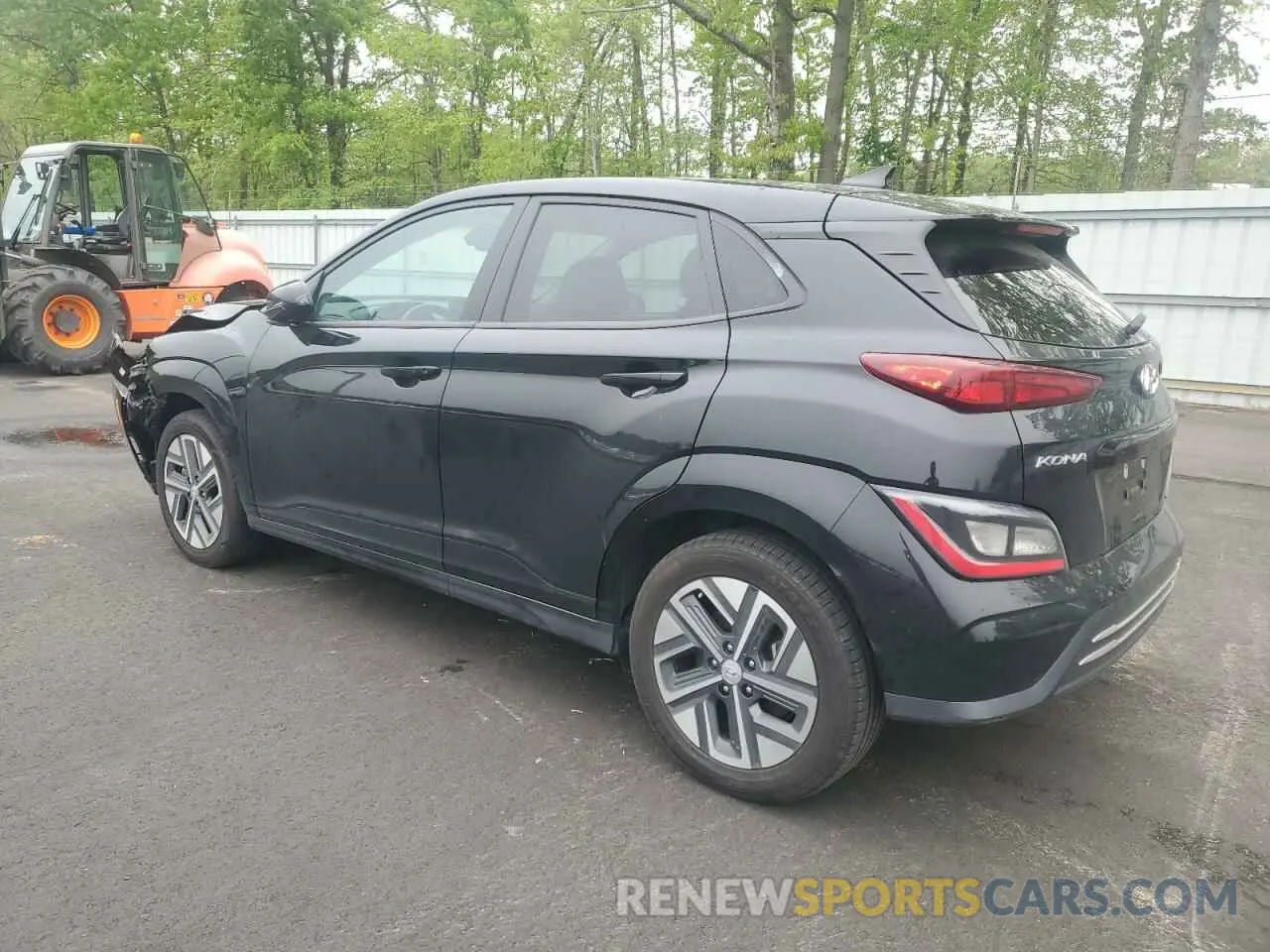 2 fotografías del automóvil dañado KM8K23AG1PU187215 HYUNDAI KONA 2023